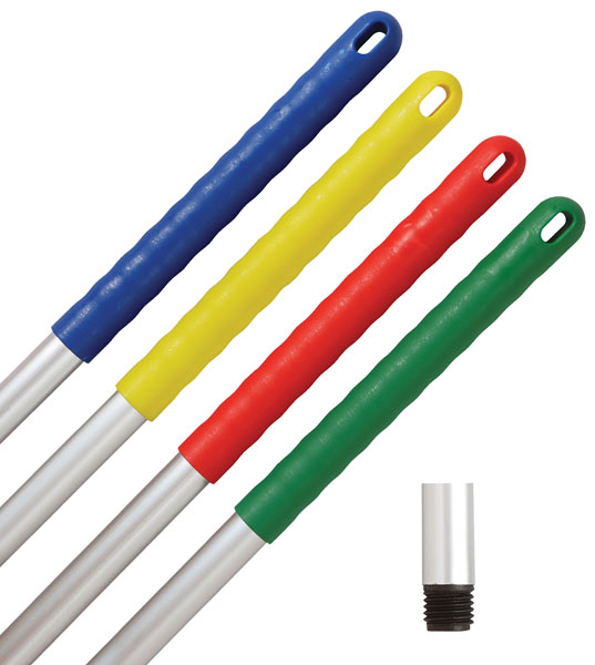 Aluminium Mop Handle Screw Fit Doves Hygiene Services